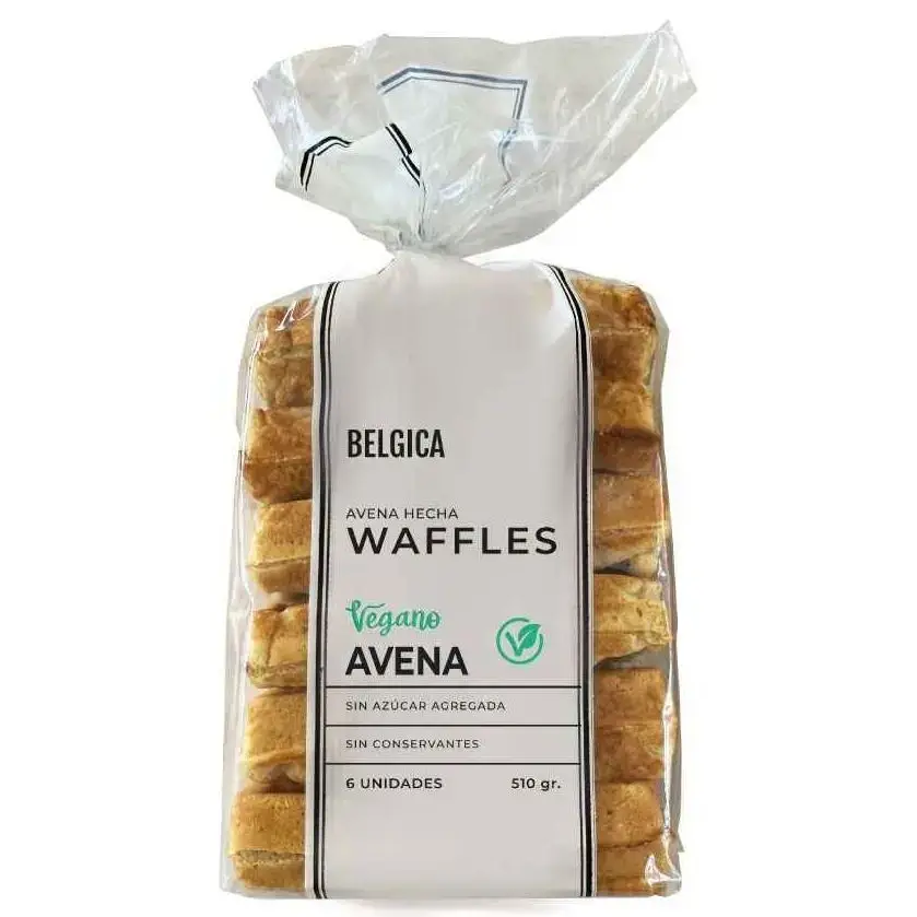 Waffles belgas congelados